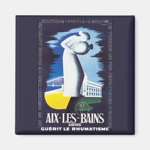 Aimant Aix-les-Bains vintage