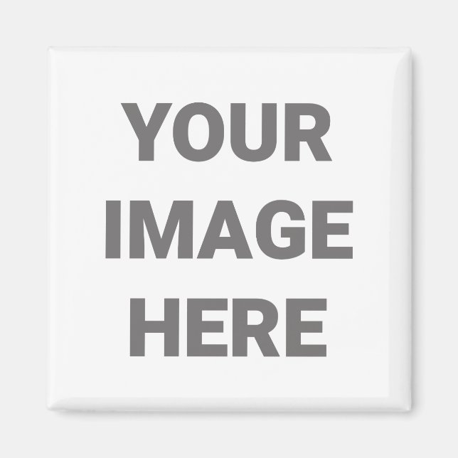 Aimant Ajouter Votre Propre Conception Photo Votre Propre (Devant)