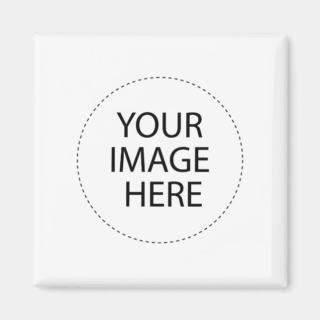 Aimant Ajouter Votre Propre Image Ou Texte (Devant)