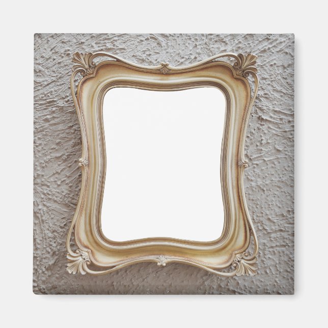 Aimant Ajouter votre propre Personnaliser photo cadre off (Devant)