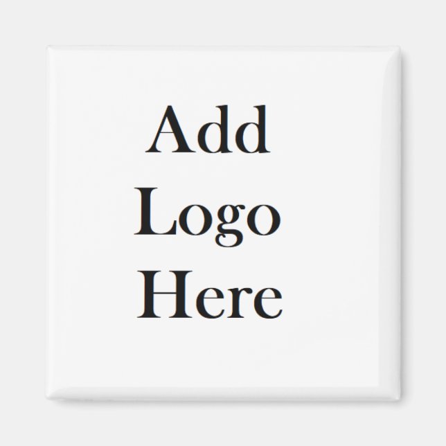 Aimant Ajoutez votre logo à cette (Devant)