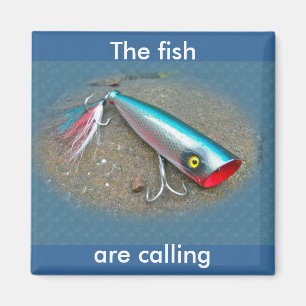 Aimant AJS Saltwater Lure Popper Blue Dragon Objets
