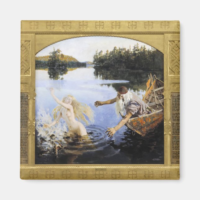Aimant Akseli Gallen-Kallela - Mythe aïno (Devant)