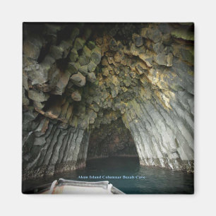 Aimant Akun Island Columnar Basalt Cave