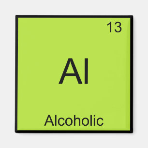 Aimant Al - Élément de Chimie Symbolique Amusant
