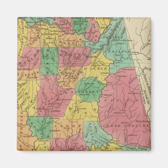 Aimant Alabama 3 (Devant)