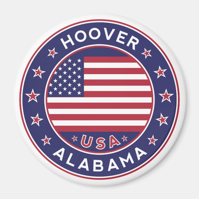 Aimant Alabama, Hoover (Devant)