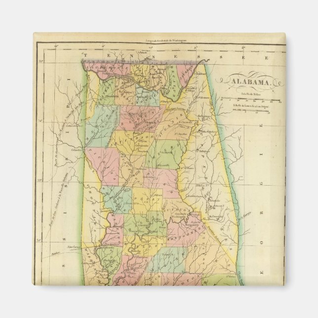 Aimant Alabama US (Devant)