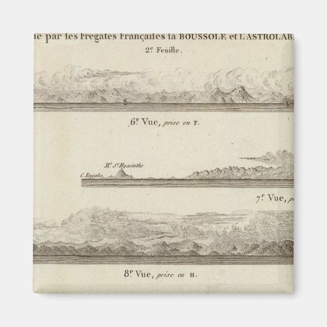 Aimant Alaska et Colombie-Britannique (Devant)