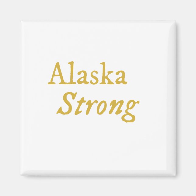 Aimant Alaska Strong (Devant)