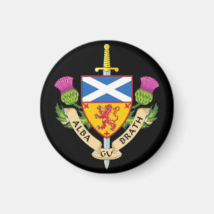 Aimant Alba Gu Bràth Scottish Heritage Crest Inspiré
