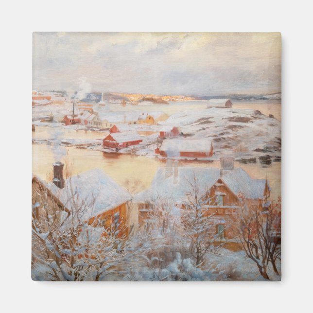 Aimant Albert Edelfeel - Jour de décembre (Devant)