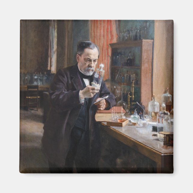 Aimant Albert Edelfeue - Portrait de Louis Pasteur (Devant)