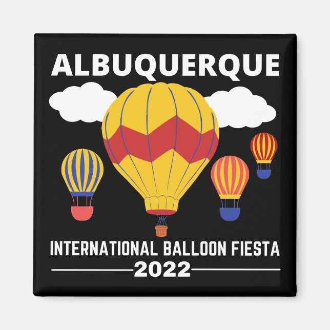 Aimant Albuquerque Balloon Fiesta 2022 (Devant)