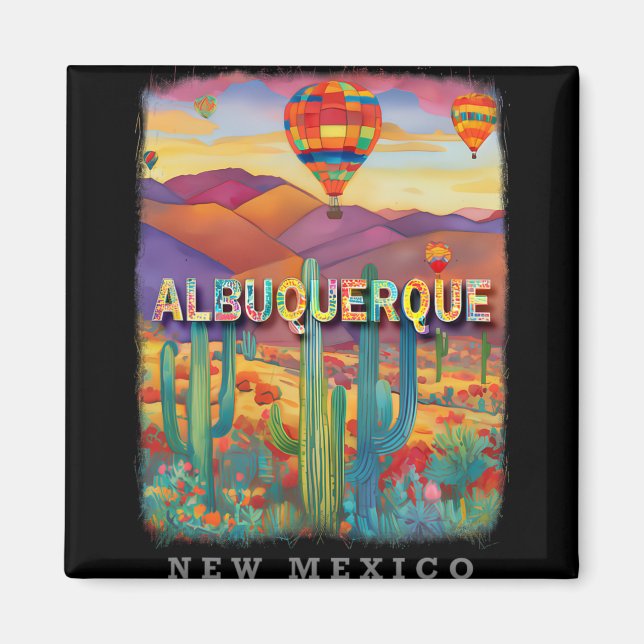 Aimant Albuquerque New Mexico Nm Desert Oasis Sd316  (Devant)