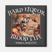 Alcool fort Sang Type VOD positive VODKA