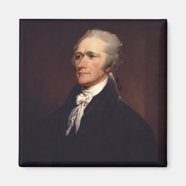 Aimant Alexander Hamilton : père fondateur des États-Unis (Devant)