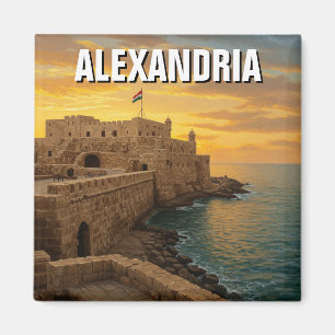 Aimant Alexandria Qaitbay Citadelle Voyage