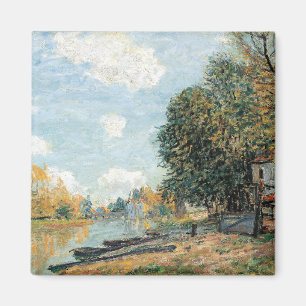 Aimant Alfred Sisley Moret : Les rives du fleuve Loing