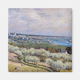 Aimant Alfred Sisley - Terrasse de Saint-Germain, printem