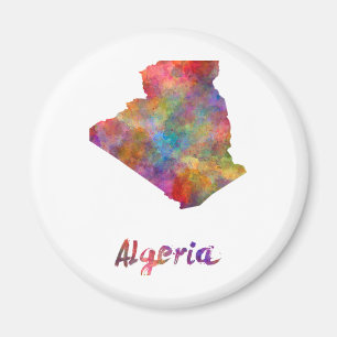 Aimant Algeria in watercolor 2