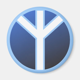 Aimant Algiz Rune