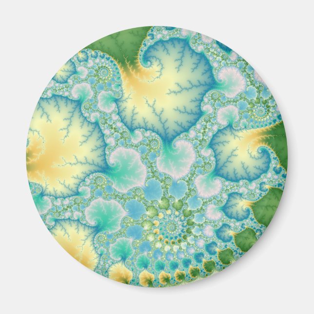 Aimant Algues - Fractées (Devant)