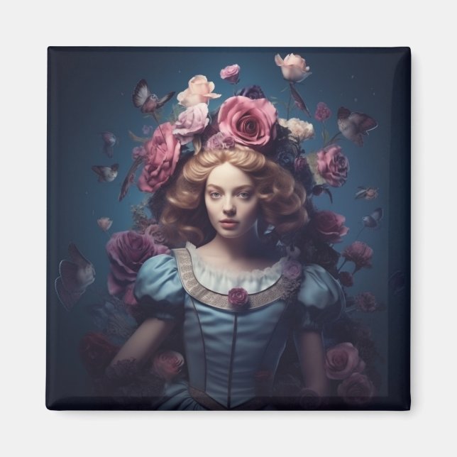 Aimant Alice Au Pays Des Merveilles (Devant)