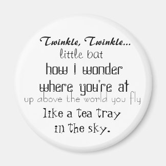 Aimant Alice au pays des merveilles