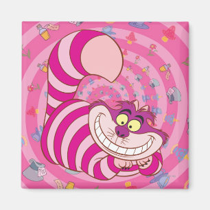 Aimant Alice au pays des merveilles  Cheshire Chat Sourir