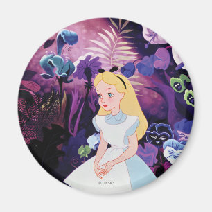 Aimant Alice au pays des merveilles Le film des fleurs du