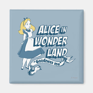Aimant Alice au pays des merveilles - Mon Dieu