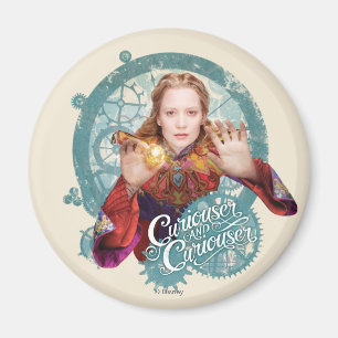 Aimant Alice   Curiouser et Curiouser