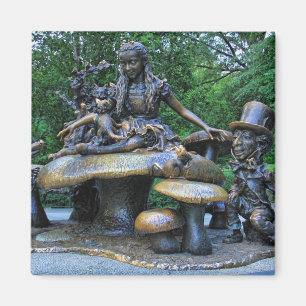 Aimant Alice in Wonderland - Central Park NYC