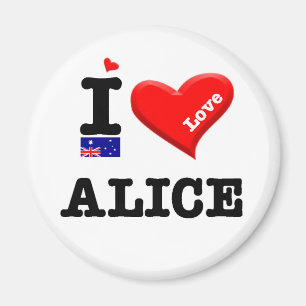 Aimant ALICE - J'aime