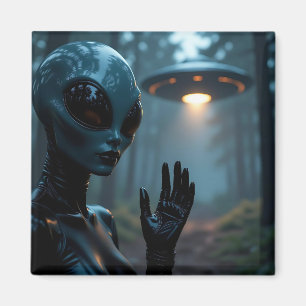 Aimant Alien extra-terrestre et ovnis