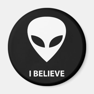 Aimant ALIEN Je crois l'aimant