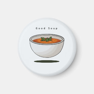 Aimant alimentaire, bonne soupe, aimant