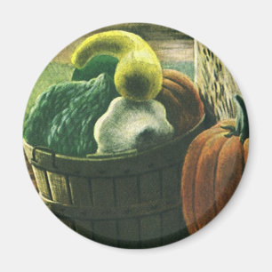 Aimant Aliments Anciens, Courges d'Hiver, Citrouille et P