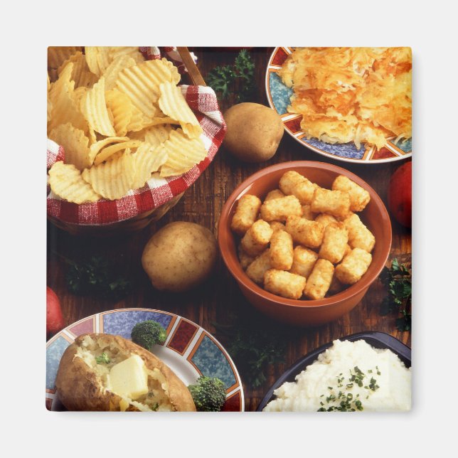 Aimant Aliments de pommes de terre (Devant)