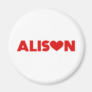 Aimant Alison Love