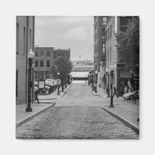 Aimant Allée de St Louis en nuances de gris