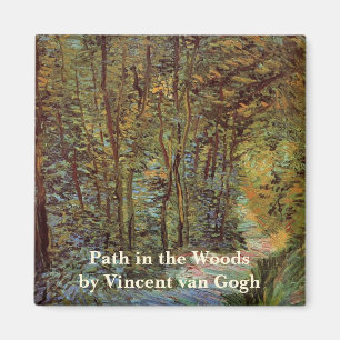 Aimant Allée en forêt par Vincent van Gogh