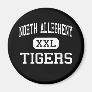 Aimant Allegheny du nord - tigres - Pittsburgh