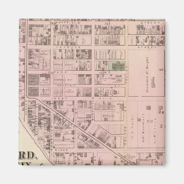 Aimant Allegheny ward 5 (Devant)