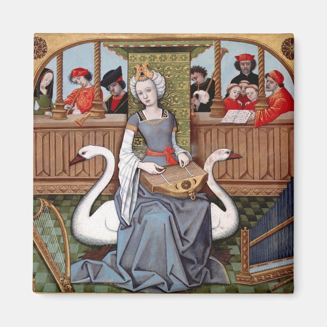 Aimant Allégorie de la musique (Devant)