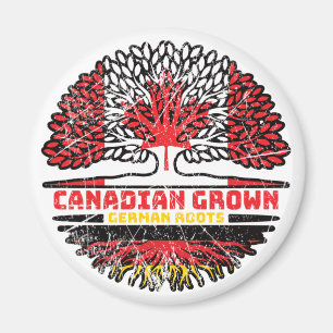 Aimant Allemagne allemande Drapeau canadien des racines d