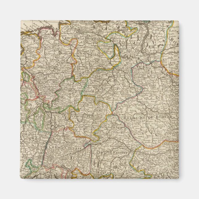 Aimant Allemagne, Autriche, Europe (Devant)