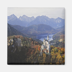 Aimant Allemagne, Bavière, Château de Neuschwanstein.Gr