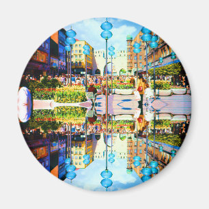 Aimant Allemagne vintage Munich Towngate Karistor